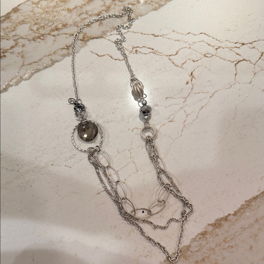 Elegant Silver Chain Necklace